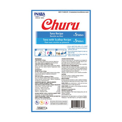 INABA Churu puré de mejillón cremoso, sabor y humedad
