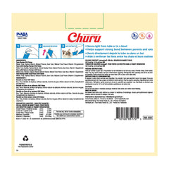 INABA Churu: textura cremosa en tubo para premiar y calmar al gato.