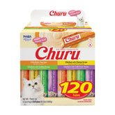 INABA Churu tubo cremoso para gatos, ideal como snack sabroso y muy hidratante