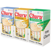 INABA Churu tubo cremoso de atún, ideal para premiar y fomentar la hidratación.