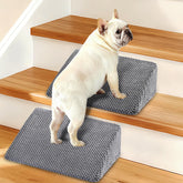 Rampa inanil para perros, vista frontal, subida segura y estable