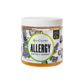 InClover alivio de alergia para perros y gatos en polvo, fácil de usar.