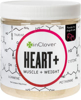 InClover Heart+ frasco frontal, posible apoyo al corazón de tu mascota.