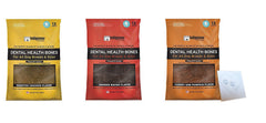 Indigenous Dental Health huesos de variedad tocino para apoyo dental diario y sabor agradable