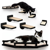 INICIO estanteras-pared-gatos-tres-pasos-negro: escalada segura y estética para tu felino.