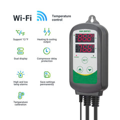 Inkbird ITC-308: control de calor y frío para acuario, seguridad y confort de las especies