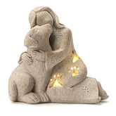INLOMEM regalo conmemorativo para perro, escultura de resina para recordar con amor.