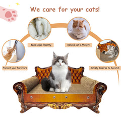 INRLKIT ensamblaje-facil-sillon-gato-carton