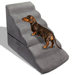 INRLKIT escaleras para perro junto a la cama, facilitan subir y bajar