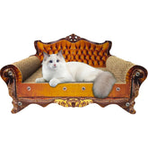 INRLKIT sillón-gato-cartón lujo descanso seguro