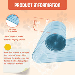 InTrans tira vinilo seguro: barrera flexible para puertas de mascotas.