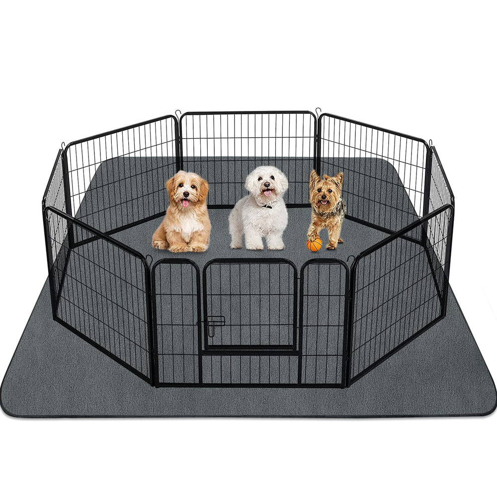 INVENHO almohadilla lavable para perros 72x72, gran tamaño para hogares grandes.