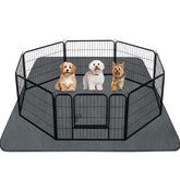 INVENHO almohadilla lavable para perros 72x72, gran tamaño para hogares grandes.