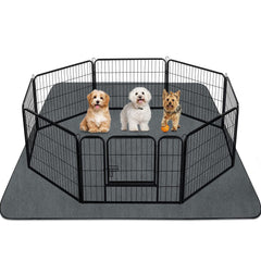 INVENHO almohadilla lavable para perros 72x72, gran tamaño para hogares grandes.