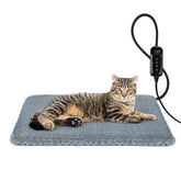 La cama calefactada INVENHO para gatos con ajuste de temperatura para mayor confort.