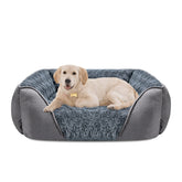 Cama INVENHO para perros grandes, vista general, soporte estable para descansar.