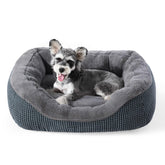 Cama INVENHO para perros pequeños, vista general, descanso cómodo.