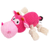 IOKHEIRA: juguete indestructible de felpa para mordidas intensas y juego seguro.