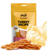 iPaw empaque snack de pavo para perros, opción natural para entrenamiento suave