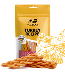 iPaw empaque snack de pavo para perros, opción natural para entrenamiento suave