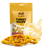 iPaw premios de pavo para perros: anillo de calabaza para entrenamiento