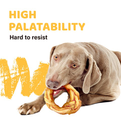iPaw tendones de pavo: aroma natural que atrae a perros curiosos.
