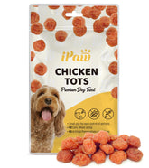 iPaw Tots de Pollo para entrenamiento: recompensa deliciosa para cachorros en cada sesión.