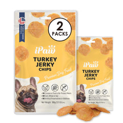 iPaw Turkey Chips: premio sabroso para entrenamiento de perros