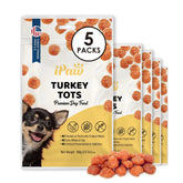iPaw Turkey Tots premio de entrenamiento sabroso y fácil de dosificar.