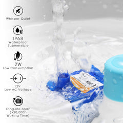 iPettie bomba compatible con Tritone, Fiumi y Hommii para diferentes fuentes