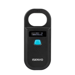 ISENVO lector de microchip con pantalla retroiluminada para lectura fácil de mascotas