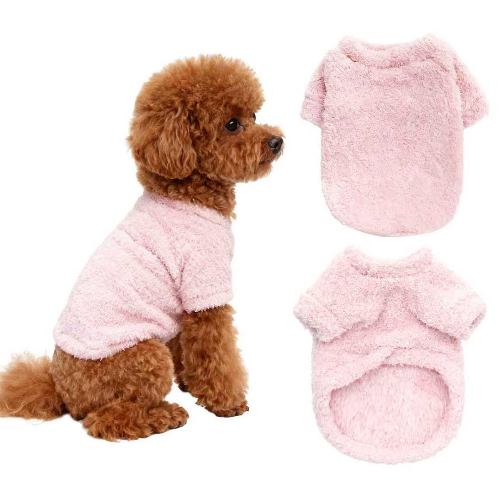 Ittokis sudadera rosa para perro talla L, ideal para días fríos