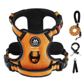 IVY&LANE arnés para perro mediano con clip delantero para evitar tirones y mejorar control.