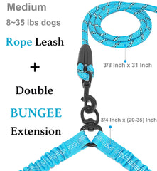 iYoShop Extensión Bungee 20-35 pulgadas, absorbe impactos y da libertad al correr.
