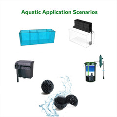 Material duradero y no tóxico resiste el flujo de agua.