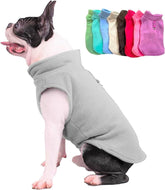 Chaleco JACKO & CO de forro polar frontal; suave y cálido para paseos.