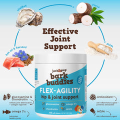 jackpup-flexagilidad-etiqueta-nutricional: etiqueta nutricional clara para articulaciones