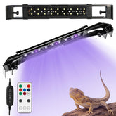 Jaenmsa iluminación LED UV-A UV-B para reptiles, 8W, ideal para ciclos diurnos