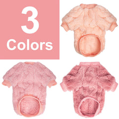 Sudadera JAMPAYANG lila claro para perro, ideal para salidas diarias.