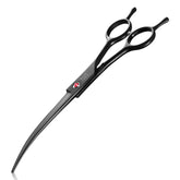 Tijera JASON de 7.5 pulgadas con curva hacia abajo para un corte suave en áreas sensibles