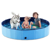 Jasonwell piscina plegable para perros 63-azul, uso cómodo al aire libre