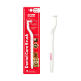 Cepillo dental JAYU PET con cerdas suaves para mascotas sensibles.