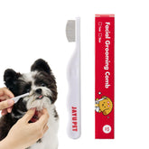 JAYU PET peine facial para perros y gatos, limpieza precisa alrededor de los ojos.