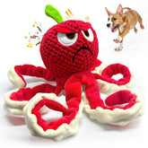 Jeefome Pulpo: juguete para perros con colores brillantes para juego activo.