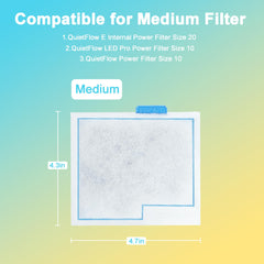 Jeekocaso cartucho filtro 5 en 1, filtración mejorada con carbón y zeolita.