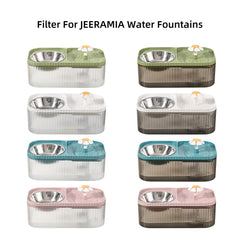 JEERAMIA algodón filtrante retiene pelos e impurezas para agua más clara.