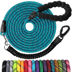 Jenico bungee reflectante reduce tirones para paseos más cómodos.