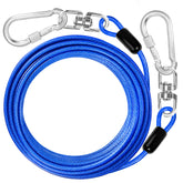 Jenico cable amarre para perro de 15 pies, ideal para jardín
