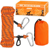 Jenico cable para perros de 50 pies, libertad al aire libre y visibilidad mejorada
