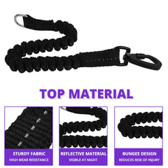 Jenico cuerda nylon resistente con reflectiva para mayor durabilidad nocturna.